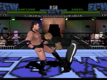 ECW Hardcore Revolution (Europe) screen shot game playing